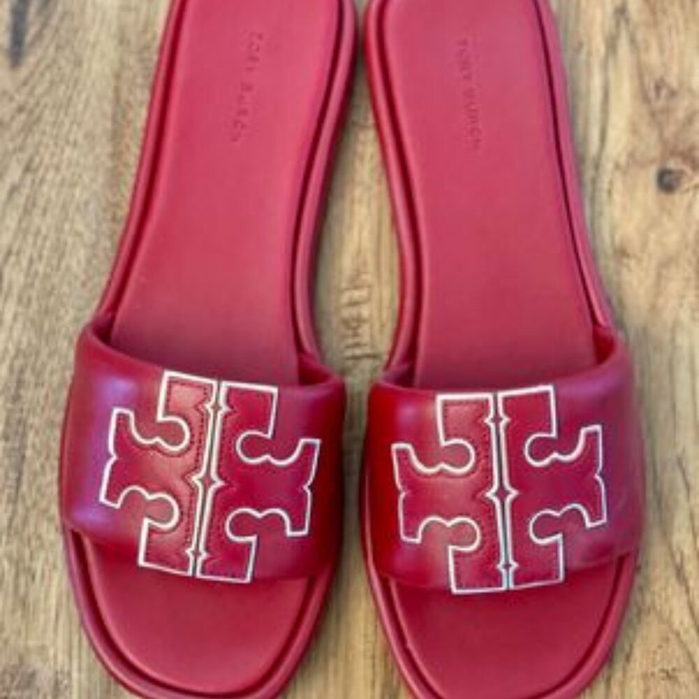 Tory Burch Double T Slide